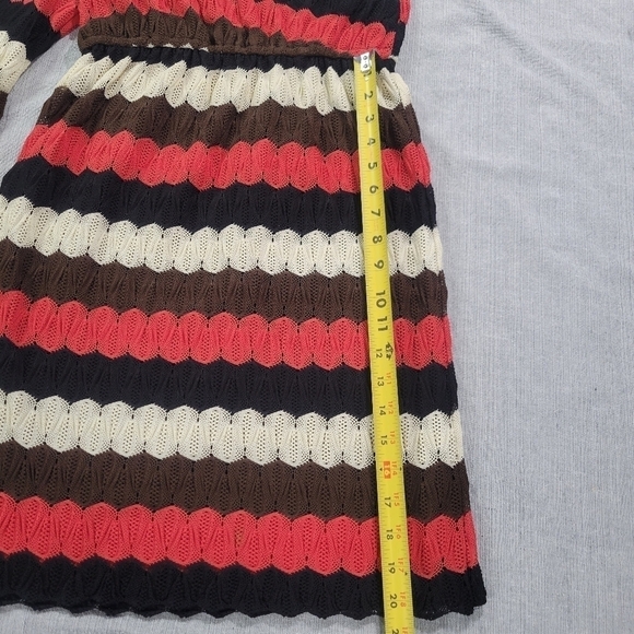 Judith March Small Women One Shoulder Dress Anthropologie One Shoulder Knit Fall - Picture 4 of 13